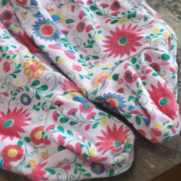 Flower print baby girl set pants and long top - Picture 6 of 6